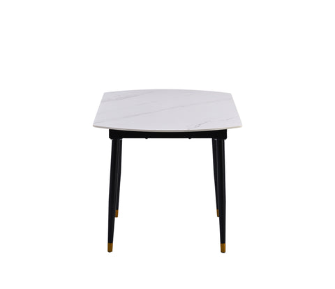 Jess 2.0 Round Extendable Dining Table - White