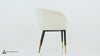 Cardinal Velvet Dining Chair creme by Accents at Home