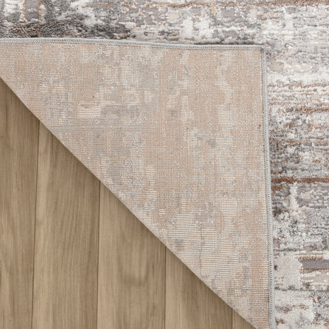 Rio Modern Brown Geometric Area Rug