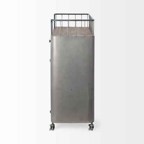 Gray Metal | Brown Wood_2
