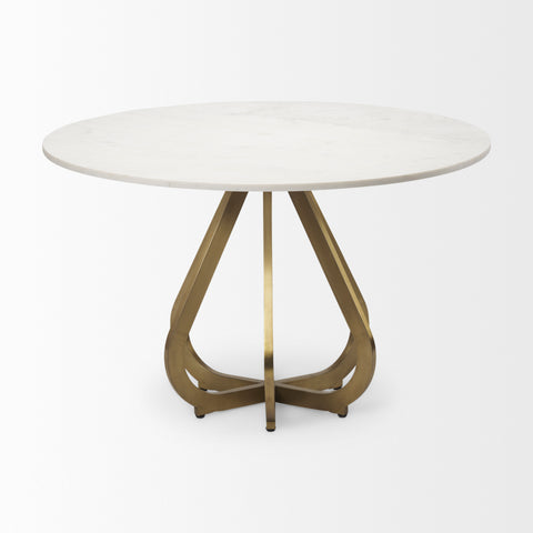 White Marble | Gold Metal_2