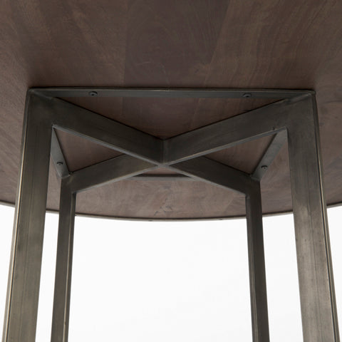 Dark Brown Wood | Round_4