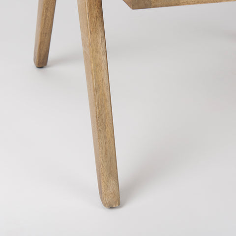 Light Brown Wood | Cane Back | Beige Upholstery_10