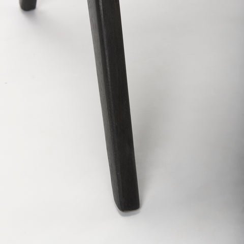 Black Wood | Cane Back | Beige Upholstery_10
