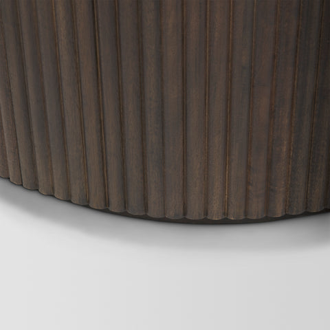 Dark Brown Wood | Fluted_10