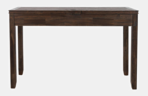 Gramercy power desk dark chevron