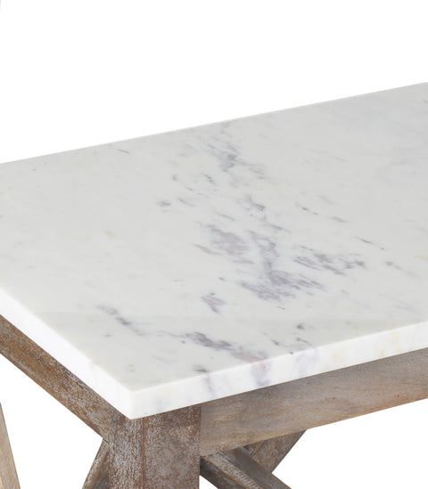 Calicut Console Table Marble Top