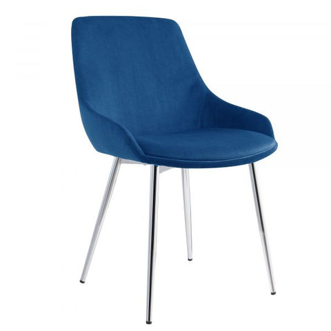 Cassidy Side Chair, set of 2 in Blue