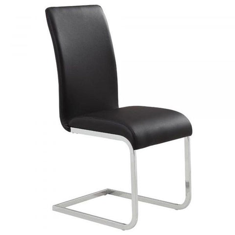 Maxim Side Chair, set of 2 in Black