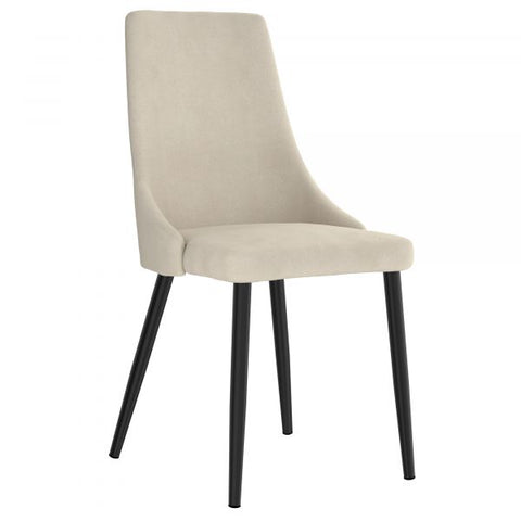 Venice Side Chair, set of 2 in Beige