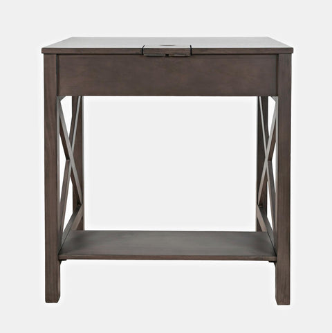 Hobson power small desk grey