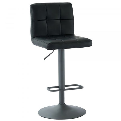 Fusion Air Lift Stool, set of 2 in Black