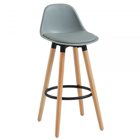 Diablo 26'' Counter Stool, set of 2 in Grey