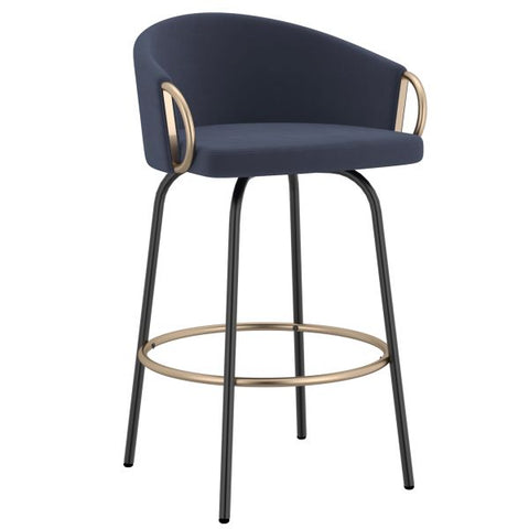 Lavo 26" Counter Stool, set of 2, in Blue