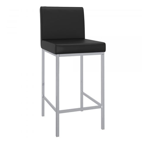 Porto 26" Counter Stool, Set of 2, in Black