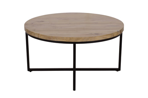 Ames Round Wooden Coffee Table