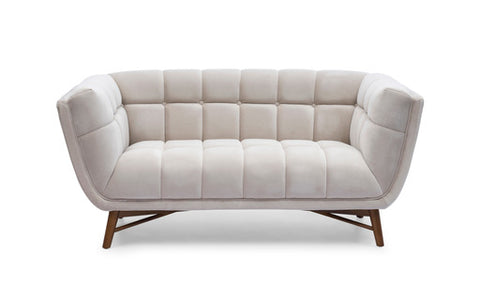 Kitsilano Loveseat - Velvet Buff Beige #31