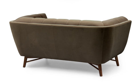 Kitsilano Loveseat - Velvet Dark Grey #51