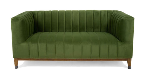 Dolce Loveseat - Velvet Green