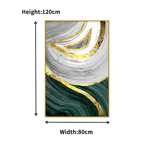 Elegance Alloy Matt - Golden Frame Wall Art