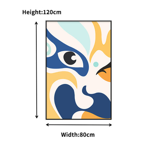Fin Alloy Matt - Black Frame Wall Art