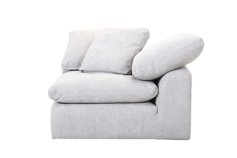 Alex Modular Fabric Corner Chair - Grey