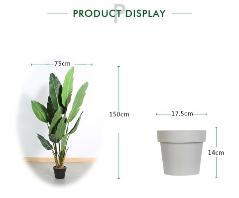 Strelitzia Faux Plant 150cm/ 59"
