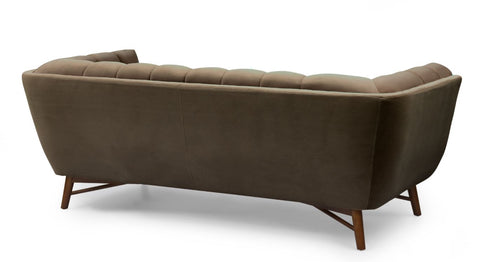 Kitsilano Sofa - Velvet Dark Grey #51