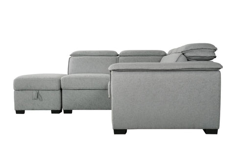 Everest Sleeper Sectional w/Storage-Left Chaise