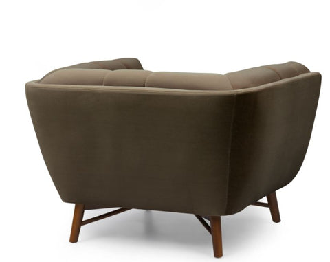 Kitsilano Accent Chair - Velvet Dark Grey #51