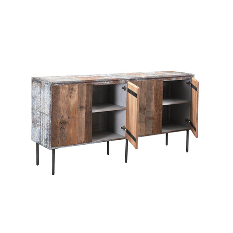 Reclaimed 4 Door Sideboard