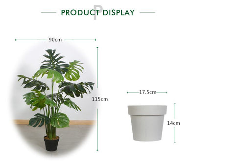 Monstera Faux Plant 115cm/ 45.3"