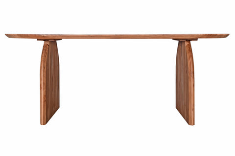 Ingrid Oval Solid Acacia Wood Dining Table