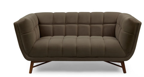 Kitsilano Loveseat - Velvet Dark Grey #51