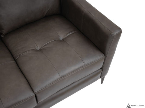 Vista Leather Loveseat - Proudly Made in Canada