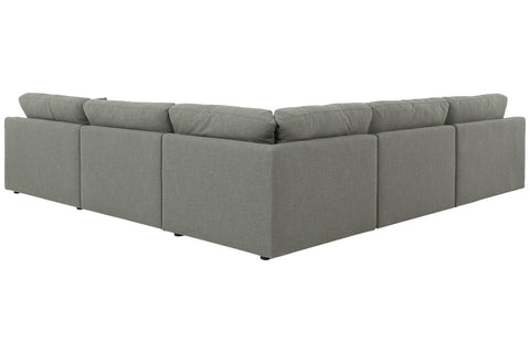 Elyza 5-Piece Sectional with Left Chaise