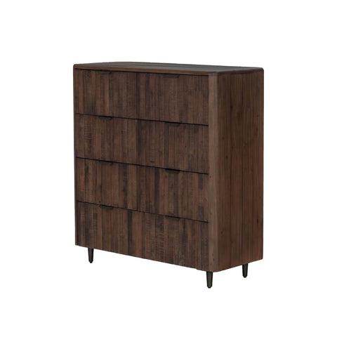 Lineo 7 Drawer Dresser - Burnt Oak