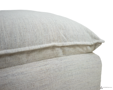 Marliss Ottoman- Oatmeal