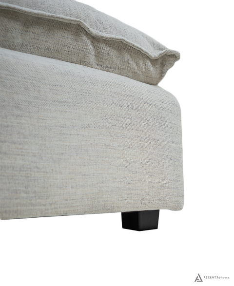 Marliss Ottoman- Oatmeal