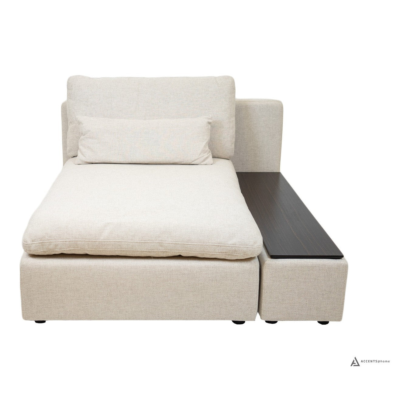 Modular Sectional Chaise/Console AccentsHome