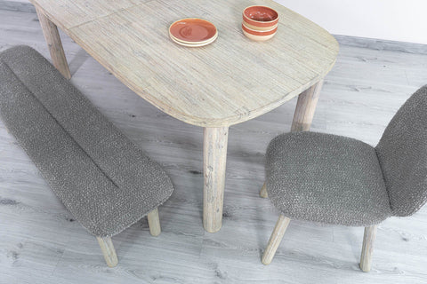 Oasis Bench - Pearl Grey