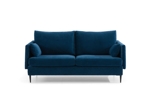 Nico Fabric Loveseat - Blue