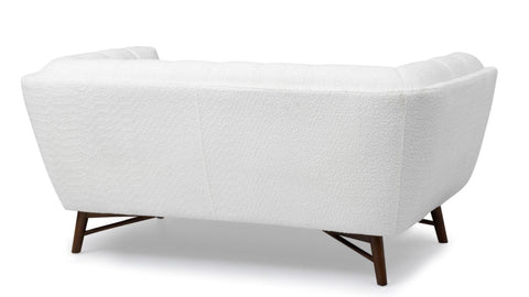 Kitsilano Loveseat - Snow Fabric