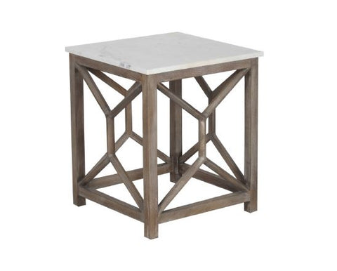 Calicut Marble End Table