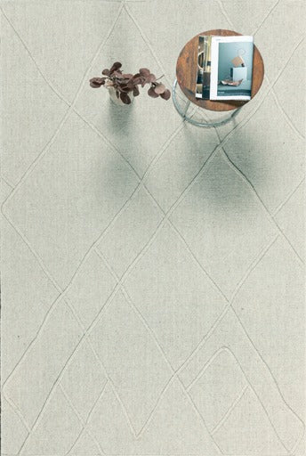 RAYTON HAND WOVEN RUG IVORY