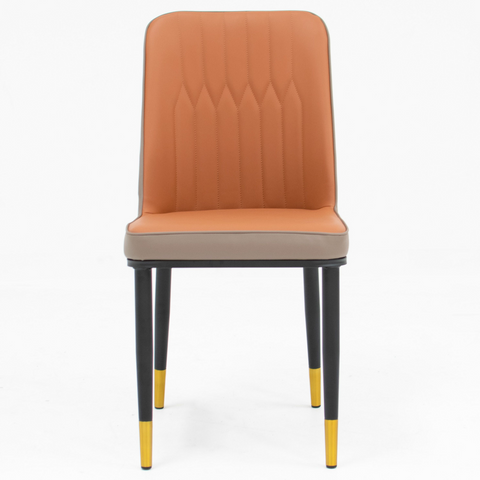 Jess Dining Chair-Orange/Grey