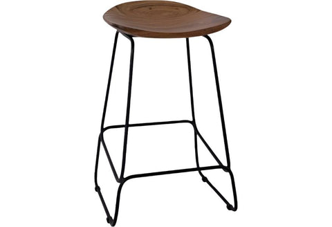 Nature's Edge Backless Stool - Chestnut