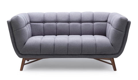 Kitsilano Loveseat - Grey Fabric