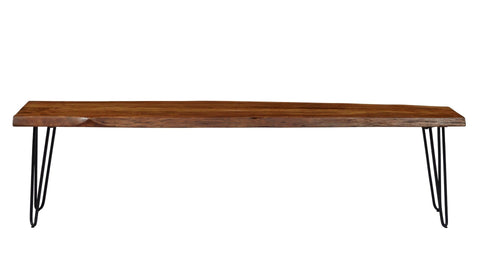 vendor-unknown Kitchen & Dining Nature's Edge Dining Bench 48" - Chestnut