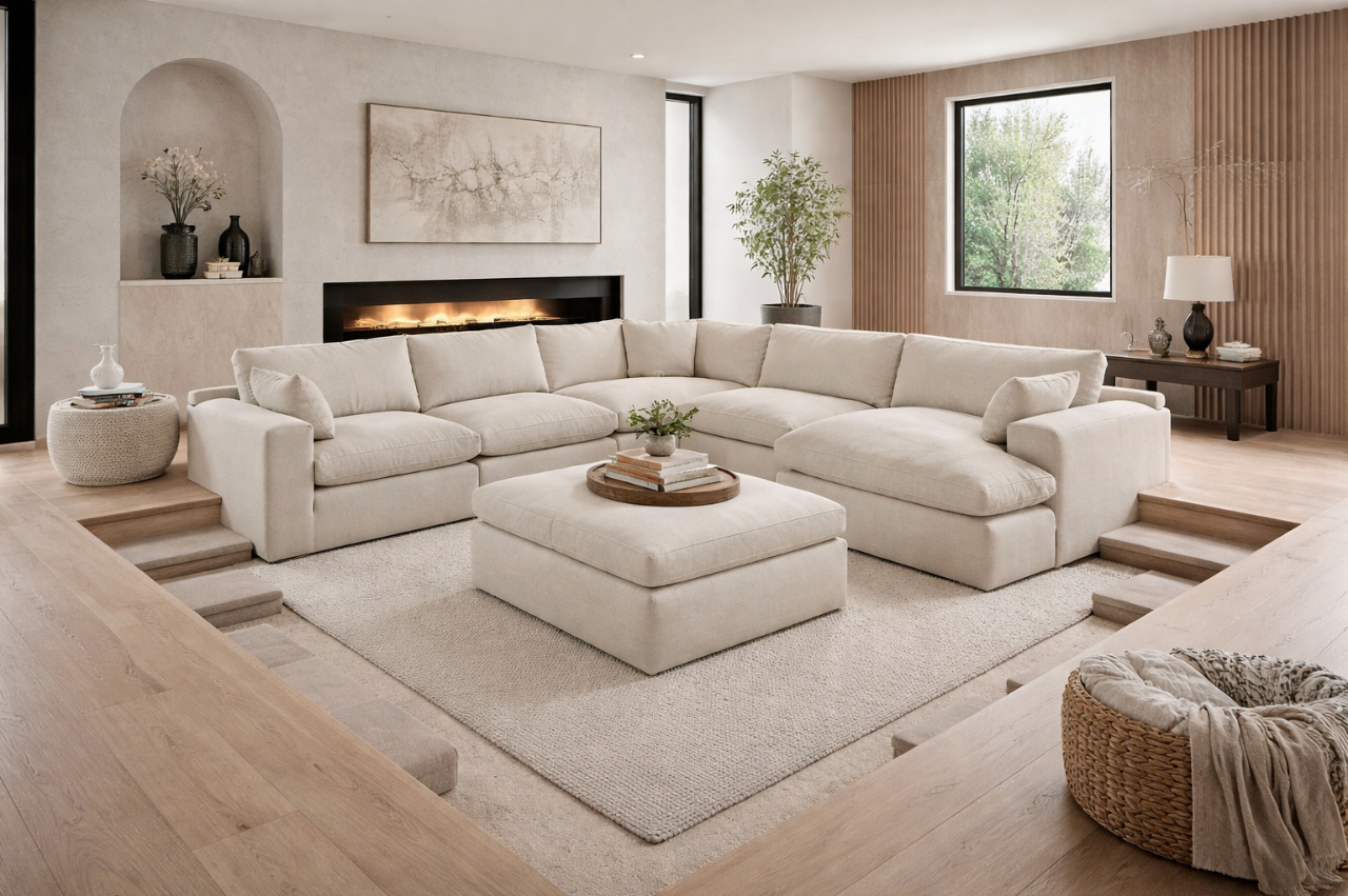 Conversation Pits with Sofa, Sectionals, Loveseats — Do It the Accents' Way